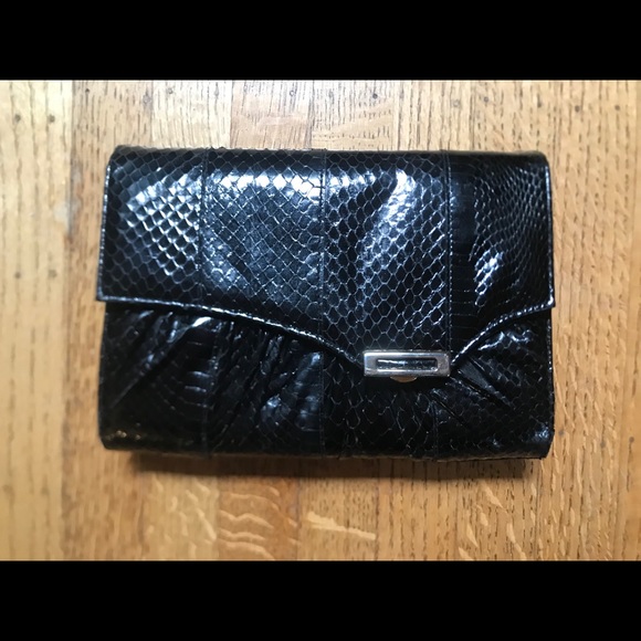 Vintage Henri Fensteur Leather purse with strap - Picture 1 of 4